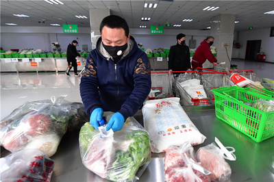 河北唐山農(nóng)副產(chǎn)品批發(fā)市場推出配送服務(wù) 方便居民買菜